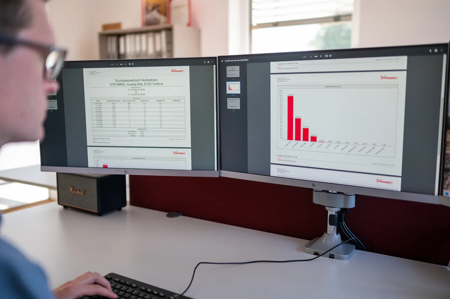 Energiemonitoring Stransky